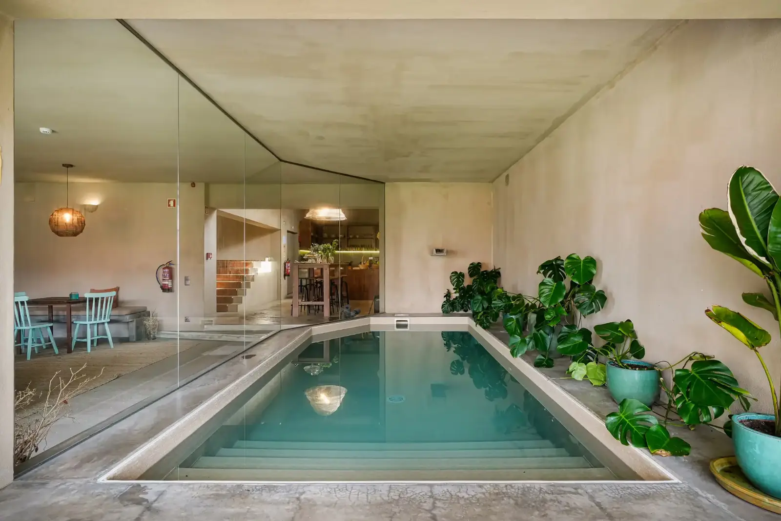 La piscina