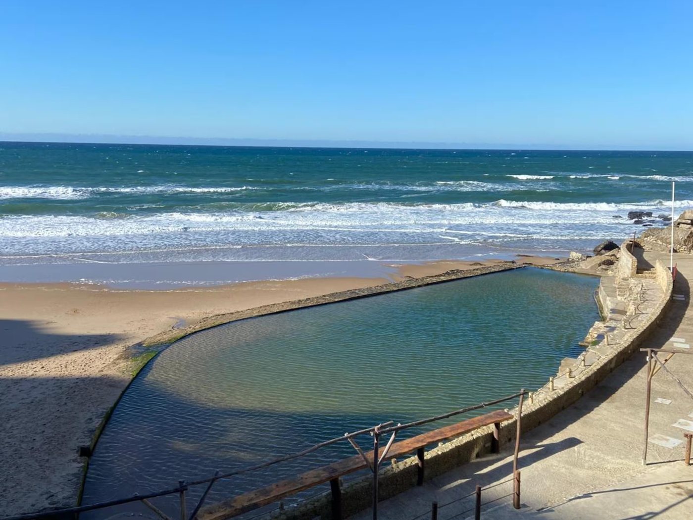 La piscina sull’oceano